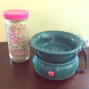 Pink Zebra melter and sprinkles